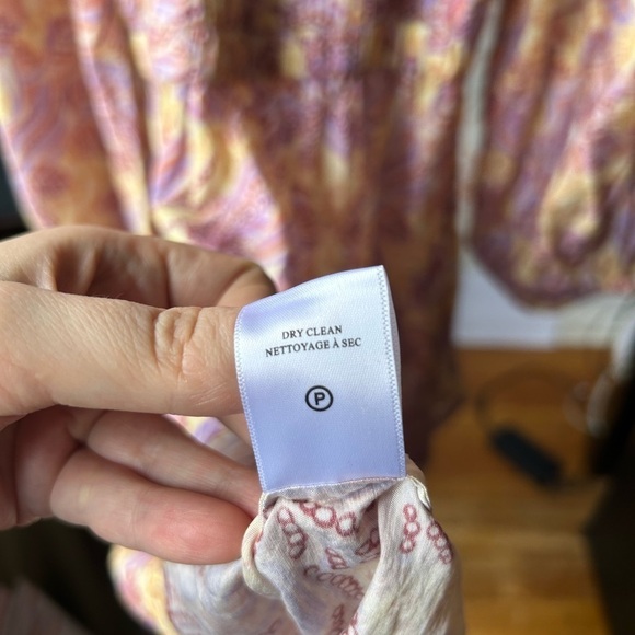 NWT A. L.C. Isla V Neck Tiered Dress - Picture 5 of 7